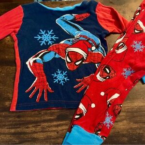 Marvel Spider-Man Pajama Set - Red and Blue